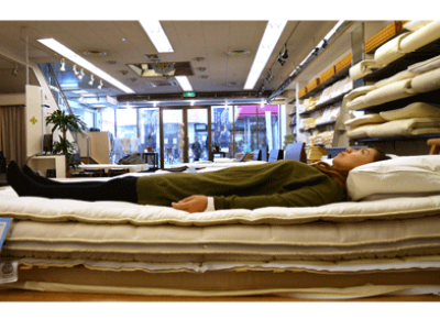 マットレスの実例・睡眠改善研究室